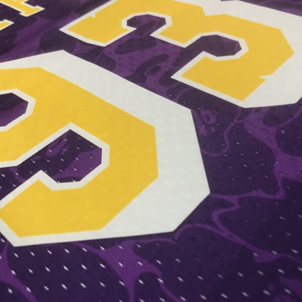 82947b5b Camiseta Regata NBA Los Angeles Lakers BAPE Mitchell & Ness Roxo 1993 - Imagem 14