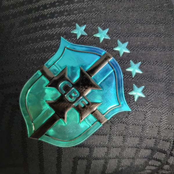 Camisa Seleção Brasil Concept Edition Versão Jogador Refletiva 2022 Preto Nike - Imagem 4