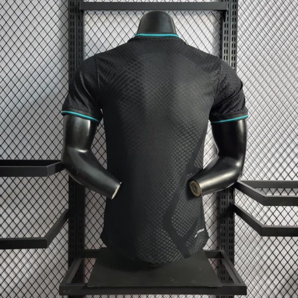 Camisa Seleção Brasil Concept Edition Versão Jogador Refletiva 2022 Preto Nike - Imagem 9