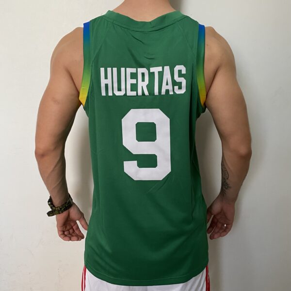 Camiseta Regata Basquete Brasil Olimpíadas 2024 Paris Verde 2024-2025 Nike - Imagem 5