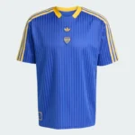 Camisa Boca Junior Terrace Icons Unissex 2025 Azul Adidas