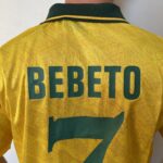 Camisa Retrô Clássica Seleção Brasileira Home - Brasil Amarela – 1991/1993 Umbro - Imagem 9