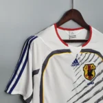 Camisa Retrô Clássica Seleção Japão Away 2006 Branca Adidas - Imagem 3