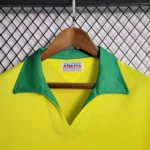 Camisa Retrô Clássica Seleção Brasileira Home - Brasil Amarelo – 1958 - Imagem 3