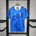 Camisa Retrô Clássica Seleção Brasileira Away - Brasil Azul – 1991 Umbro