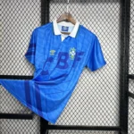 Camisa Retrô Clássica Seleção Brasileira Away - Brasil Azul – 1991 Umbro - Imagem 2