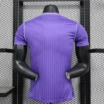 Camisa Real Madrid Terrace Icons Unissex 2025 Roxa Adidas - Imagem 6