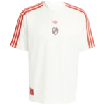 Camisa River Plate Terrace Icons Unissex 2025 Branca Adidas