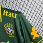 Camisa Brasil Seleção Brasileira Versão Torcedor Viagem 2017/2018 Verde Nike - Imagem 4
