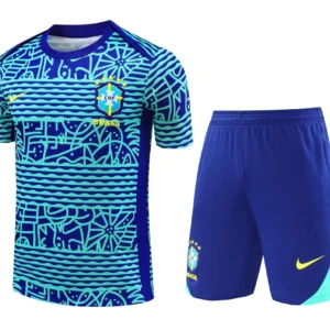 Conjunto Camisa e Calção Treino Brasil Torcedor 2025/26 Nike