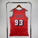 Camiseta Regata NBA Miami Heat BAPE Mitchell & Ness Vermelha 1993 - Imagem 14