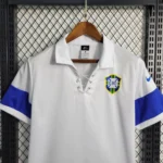 Camisa Seleção Brasil Retrô Centenário Fifa 2004 Branca Nike - Imagem 3