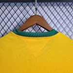Camisa Retrô Clássica Seleção Brasileira Home - Brasil Amarelo – 1972 - Imagem 7