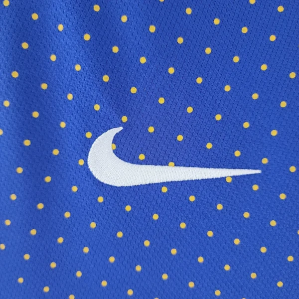 jhiperthjeppkoaok Camisa Retrô Clássica Seleção Brasileira Away - Brasil Azul – 2010/11 Nike - Imagem 5
