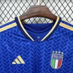 Camisa Seleção Itália Home Versão Torcedor Copa Do Mundo 2026 Azul Adidas - Imagem 3