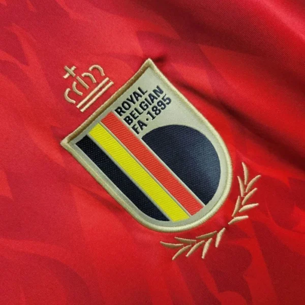 Camisa Seleção Bélgica Home Versão Torcedor Copa Do Mundo 2026 Vermelho Adidas - Imagem 3