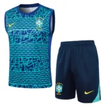 Conjunto Regata e Calção Treino Brasil Torcedor 2025/26 Nike