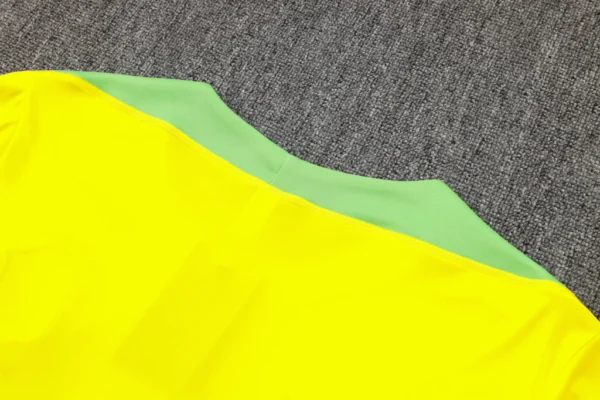 ngnrgnwjegejgj Conjunto Camisa e Calção Treino Brasil Torcedor 2025 Amarelo Nike - Imagem 5