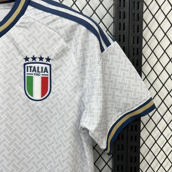Camisa Seleção Itália Away Versão Torcedor Copa Do Mundo 2026 Branca Adidas - Imagem 7