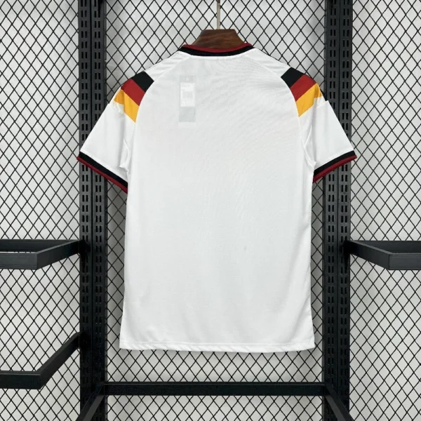 Camisa Seleção Alemanha Home Versão Torcedor Copa Do Mundo 2026 Branco Adidas - Imagem 5