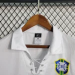 Camisa Seleção Brasil Retrô Centenário Fifa 2004 Branca Nike - Imagem 2