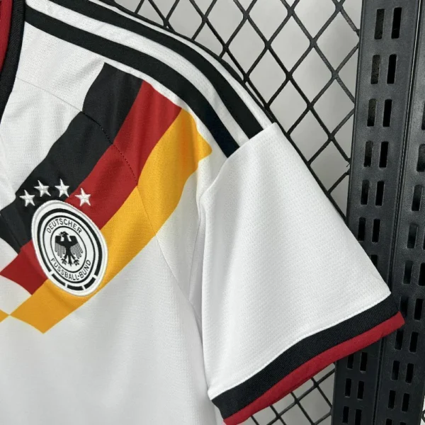 Camisa Seleção Alemanha Home Versão Torcedor Copa Do Mundo 2026 Branco Adidas - Imagem 2