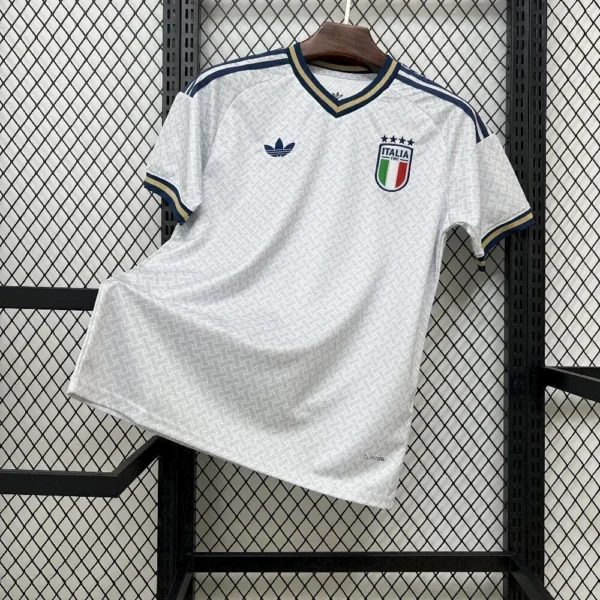 Camisa Seleção Itália Away Versão Torcedor Copa Do Mundo 2026 Branca Adidas - Imagem 1