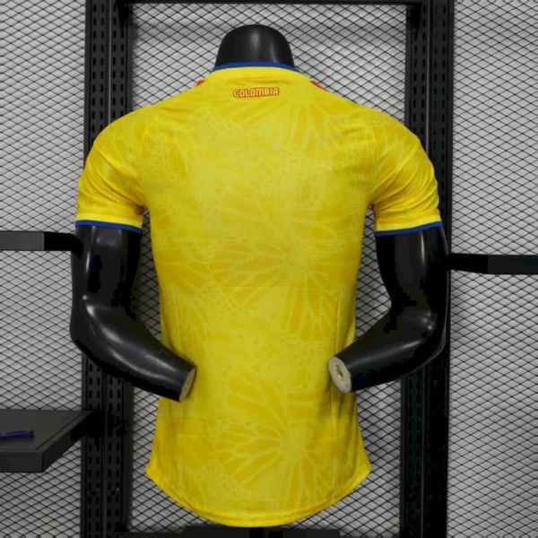 Camisa Seleção Colômbia Home Versão Jogador Copa Do Mundo 2026 Amarelo Adidas - Imagem 5