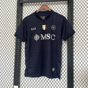 Camisa Napoli Especial Versão Jogador 25/2026 Preta EA7 Armani