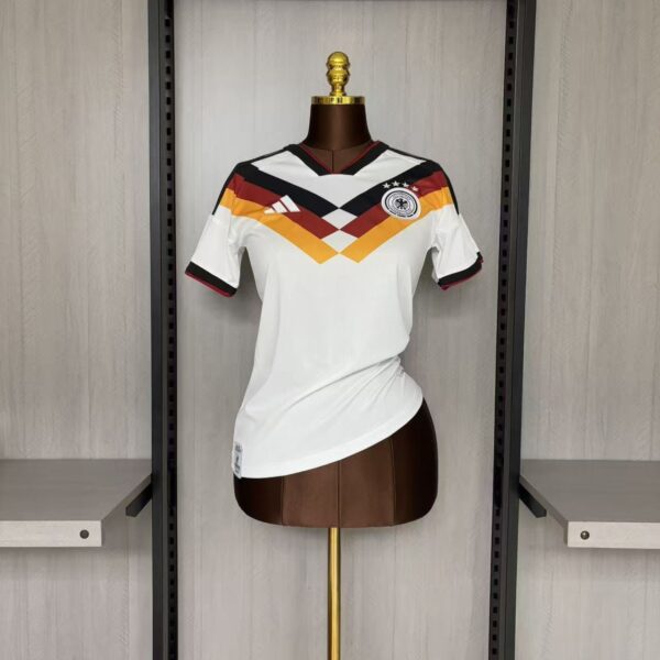 Camisa Seleção Alemanha Home Feminina Copa Do Mundo 2026 Branco Adidas - Imagem 1