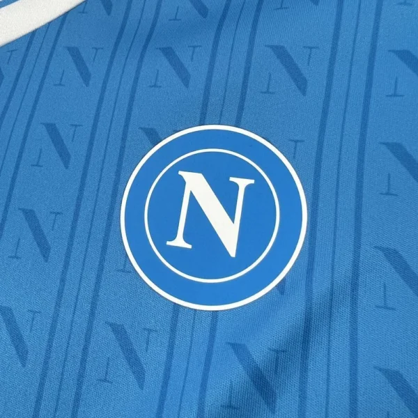 Camisa Napoli Home Versão Torcedor 25/2026 Azul EA7 Armani - Imagem 3