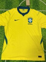 Camisa Brasil Seleção Brasileira Home Torcedor Copa do Mundo 2026 Amarela Nike