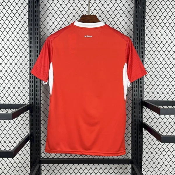 Camisa Seleção Suíça Home Versão Torcedor Copa Do Mundo 2026 Vermelha Puma - Imagem 5
