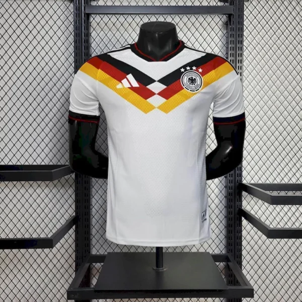 Camisa Seleção Alemanha Home Versão Jogador Copa Do Mundo 2026 Branco Adidas - Imagem 1