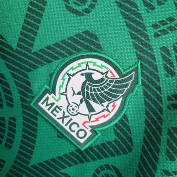 Camisa Seleção México Home Feminina Copa Do Mundo 2026 Verde Adidas - Imagem 4
