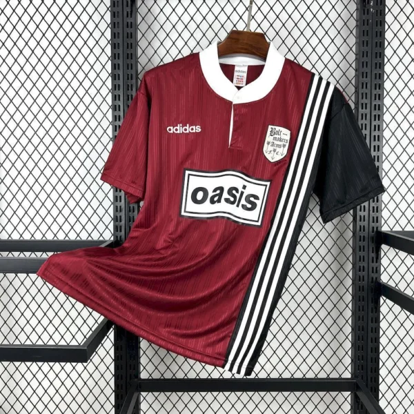 Camisa Oasis Jacquard Tour 2025/2026 Bolt Makers Arms Adidas - Imagem 1