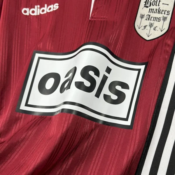 Camisa Oasis Jacquard Tour 2025/2026 Bolt Makers Arms Adidas - Imagem 2