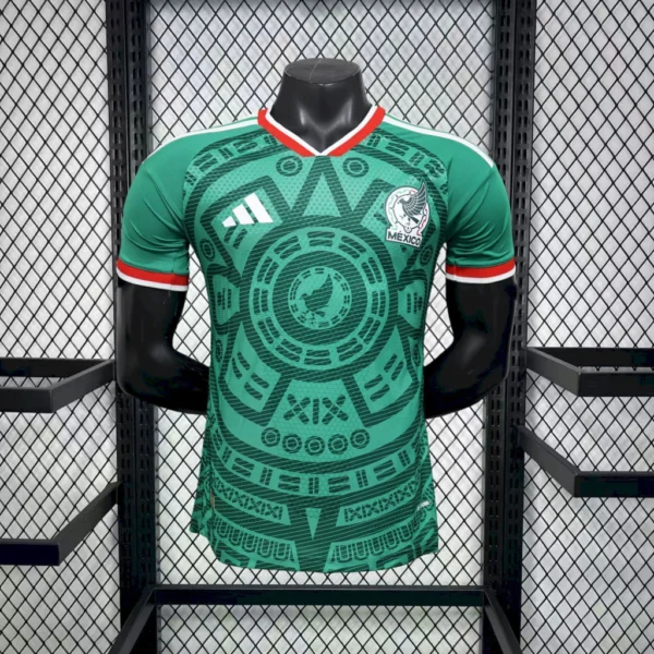 Camisa Seleção México Home Versão Jogador Copa Do Mundo 2026 Verde Adidas - Imagem 1