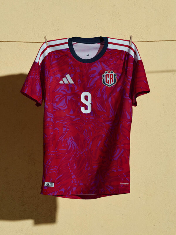 Camisa Seleção Costa Rica Home Versão Torcedor Copa Do Mundo 2026 Vermelho Adidas - Imagem 2