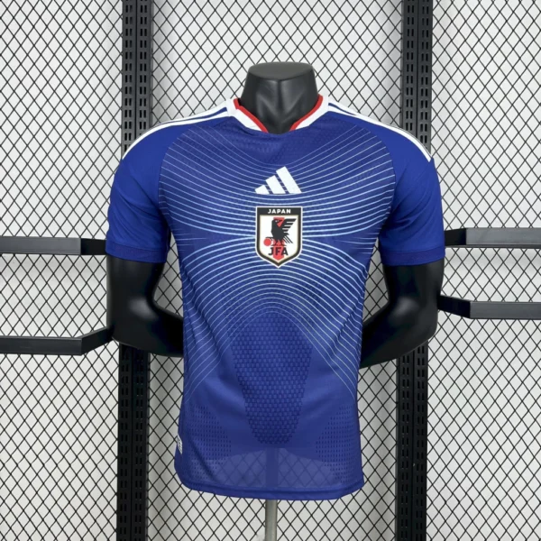 Camisa Seleção Japão Home Versão Jogador Copa Do Mundo 2026 Azul Adidas - Imagem 1