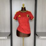 Camisa Seleção Belgíca Home Feminina Copa Do Mundo 2026 Vermelha Adidas