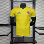 Camisa Seleção Colômbia Home Versão Jogador Copa Do Mundo 2026 Amarelo Adidas