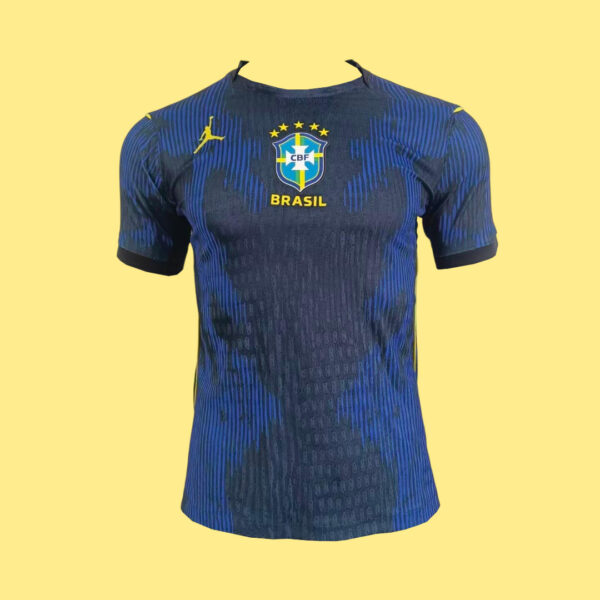 Camisa Brasil Seleção Brasileira Away Azul Jogador Copa do Mundo 2026 Jordan Nike - Imagem 2