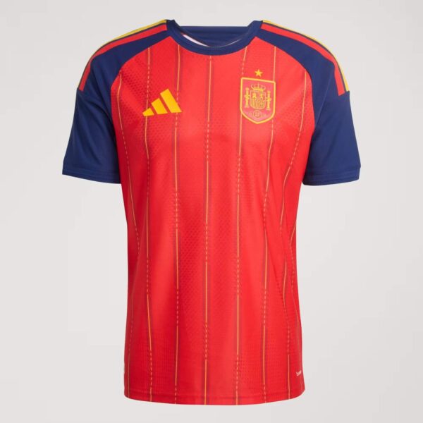 Camisa Seleção Espanha Home Versão Torcedor Copa Do Mundo 2026 Vermelha Adidas - Imagem 1