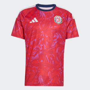Camisa Seleção Costa Rica Home Versão Torcedor Copa Do Mundo 2026 Vermelho Adidas