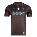 Camisa Napoli Third Versão Jogador 25/2026 Café EA7 Armani
