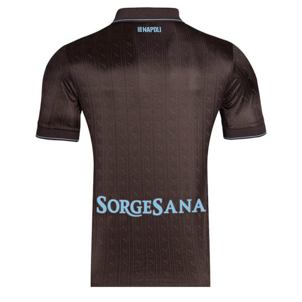 Camisa Napoli Third Versão Jogador 25/2026 Café EA7 Armani - Imagem 9