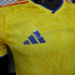 Camisa Seleção Colômbia Home Versão Jogador Copa Do Mundo 2026 Amarelo Adidas - Imagem 2