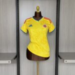 Camisa Seleção Colômbia Home Feminina Copa Do Mundo 2026 Amarelo Adidas - Imagem 6