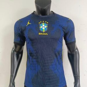 Camisa Brasil Seleção Brasileira Away Azul Jogador Copa do Mundo 2026 Jordan Nike